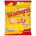 STARBURST CHEWS 7.2 OUNCES PEG BAG 12 COUNT