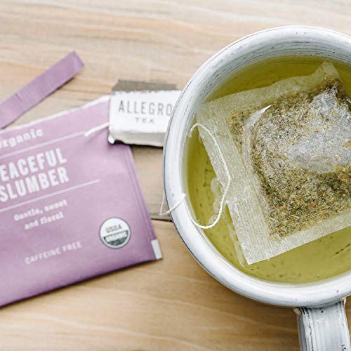 Allegro Tea, Organic Peaceful Slumber Tea Bags, 20 ct