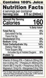 Lakewood Organic PURE Concord Grape Juice, 32 Fl Oz, Pack of 6