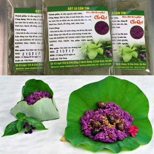 50 Gram Bot La Cam Tao Mau Tu Nhien - 100% natural - Vietnamese specialties