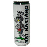 RAT BASTARD Energy Drink - Sugar-Free Caffeinated Beverage, Natural Caffeine to Boost Energy and Focus, Wild Watermelon Flavor, 12 fl oz Can (Case