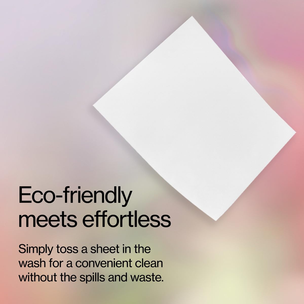 MUSEWASH Laundry Detergent Sheets | Enzyme-Powered, Vegan, Paraben-Free | Luxury Scents | Plastic-Free, Eco-Friendly, Travel-Friendly Packaging (50