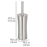 Wenko "Pieno Toilet Brush Holder, Silver