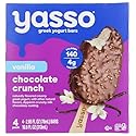 Yasso Vanilla Chocolate Crunch Frozen Yogurt Bars, 10.6 FZ