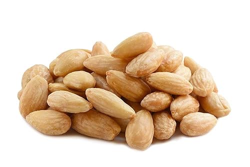 Almonds Blanched Roasted Salted (10lb Case)