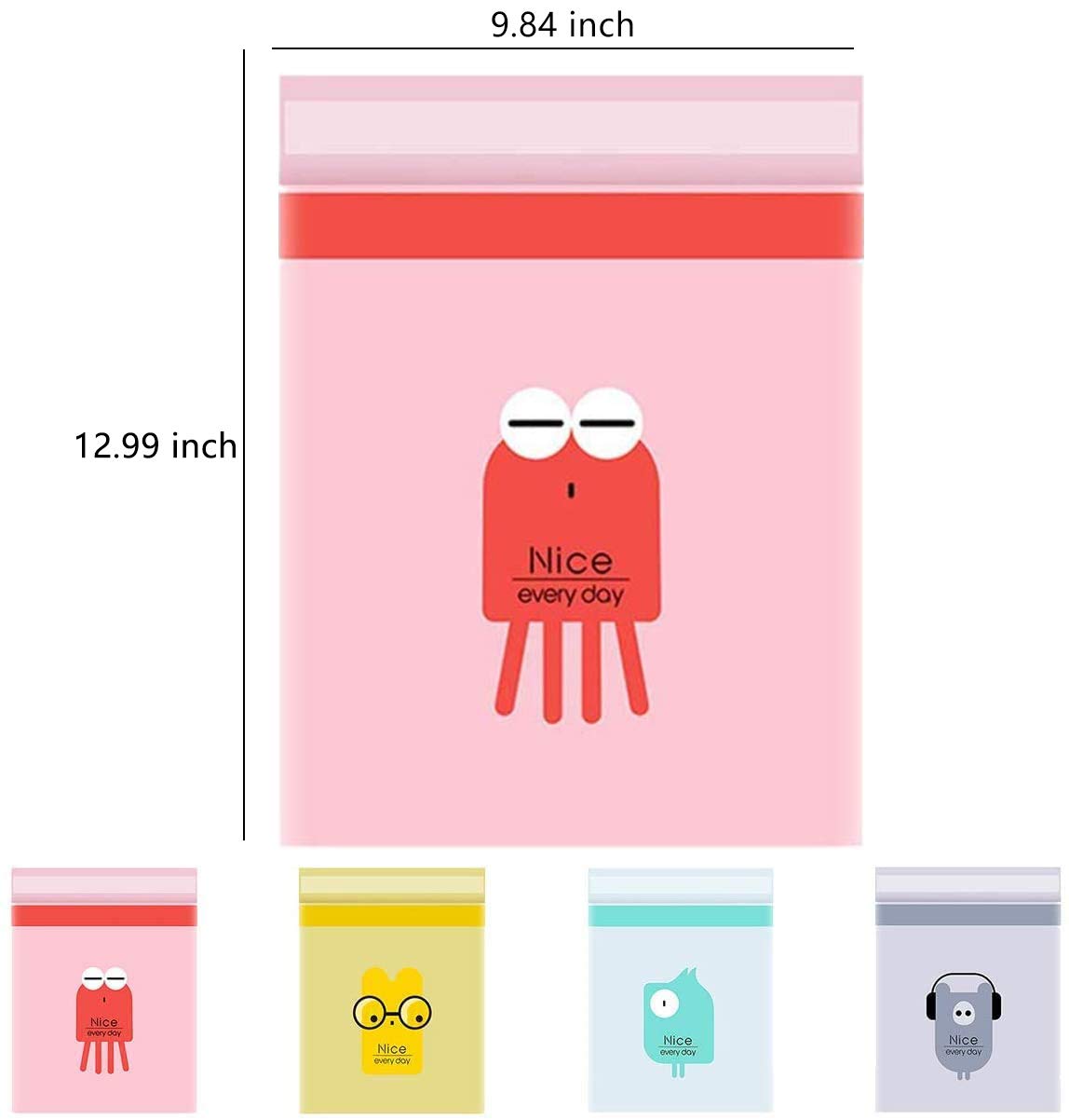 60PCS Easy Stick-On Disposable Car Trash Bag, Leakproof Vomit Bag, Beautiful Kitchen Storage Bag, Durable, Suitable for Cars, Kitchens, Bedrooms