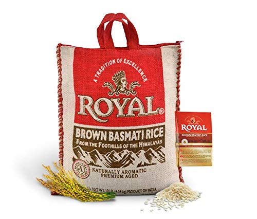 Royal Brown Basmati Rice 10lb 2 Bag