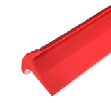 SPARTA 4156805 Plastic Floor Squeegee, Shower Squeegee With Double Foam For Window, Glass, Shower Door, Floor, Windshield, 24 Inches, Red, (Pack of 6)