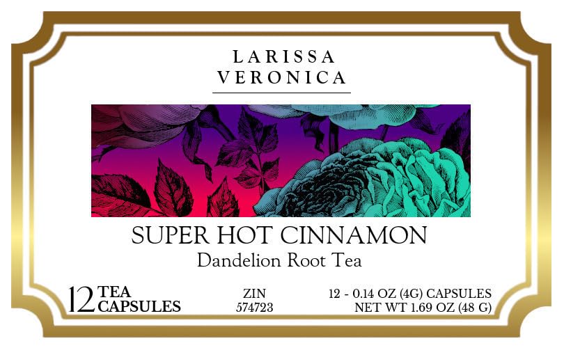 Super Hot Cinnamon Dandelion Root Tea (Single Serve K-Cup Pods) (12 pods, ZIN: 574723) - 3 Pack