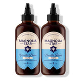 Magnolia Star Vanilla Bean Paste, 16 oz (2 Ct), Madagascar Bourbon Vanilla Beans, Vanilla Paste for Baking, Squeeze Bottle, Non-GMO, Vegan