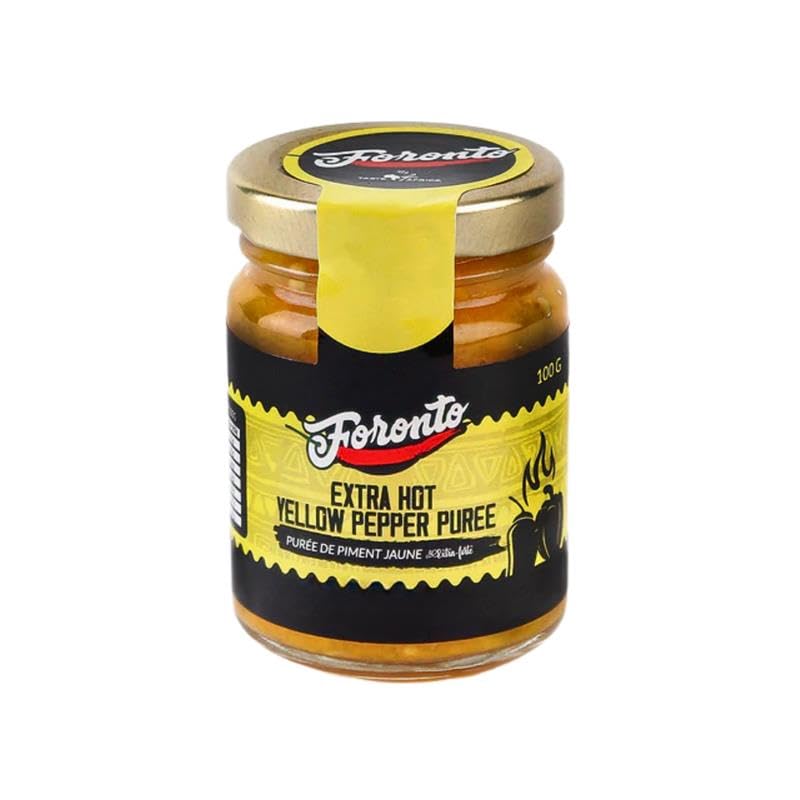Authentic Taste Africa Pepper Sauces & Purees - Traditional West African Chili Sauce Made with a Variety of Peppers, Ginger & Garlic, Flavor-Packed