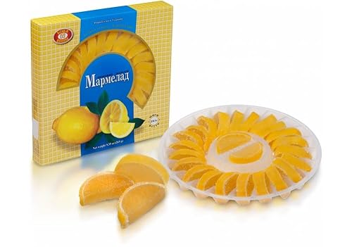 Gourmet Fruit Lemon Slices, 265g by Kharkivyanka Confectionary