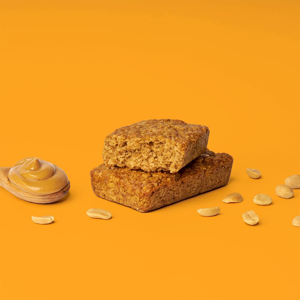 Bobo's Peanut Butter Oat Bars, Simple Ingredients, Whole Grain Oats, Plant Based, Gluten Free Breakfast Bars, Non-GMO, Healthy Snacks for Adults