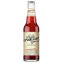 Bruce Cost Unfiltered Ginger Ale - Pomegranate with Hibiscus - 12 oz (24 Glass Bottles)