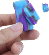 Green Piece® Magnetic Glass Cleaner Kit (Made in USA) - 2 Bottles of 16 oz Glass Cleaner with Purple Magnet Scrubber for Easy Grime Eco-Friendly