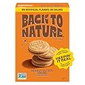 Back to Nature - Peanut Butter Creme Sandwich Cookies - Made with Real Ingredients like Wheat Flower & Whole Grains - Seriously Tasty Snack - Non-GMO