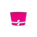 Karat [12oz - 1000 ct] Paper Ice Cream Cups & Soup Bowls for Hot/ Cold Food - Ideal for Soup, Ice Cream, Gelato, Yogurt and Snacks - Pink