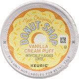 Keurig Green Mountain Donut Shop Coffee, Medium Roast, Vanilla Puff, 12 ct