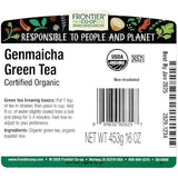 FRONTIER Organic Bulk - Tea Genmaicha ., 16 OZ