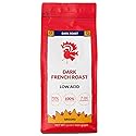Puroast Low Acid Coffee Ground | French Roast Ground | Dark Roast | High Antioxidants & High pH |No Bitter Aftertaste | Reduced Heartburn & GERD |