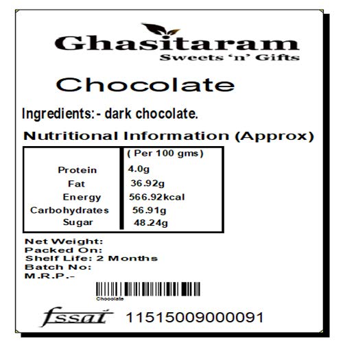Ghasitaram Gifts Valentine Gifts - Nutty Heart Love Messages
