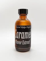 Caramel Flavor Extract Organic 2 oz - Water Soluble, Sugar Free Flavor Drops for Coffee, Tea, Baking, Ice Cream, Candy, Drinks, Natural Food Grade