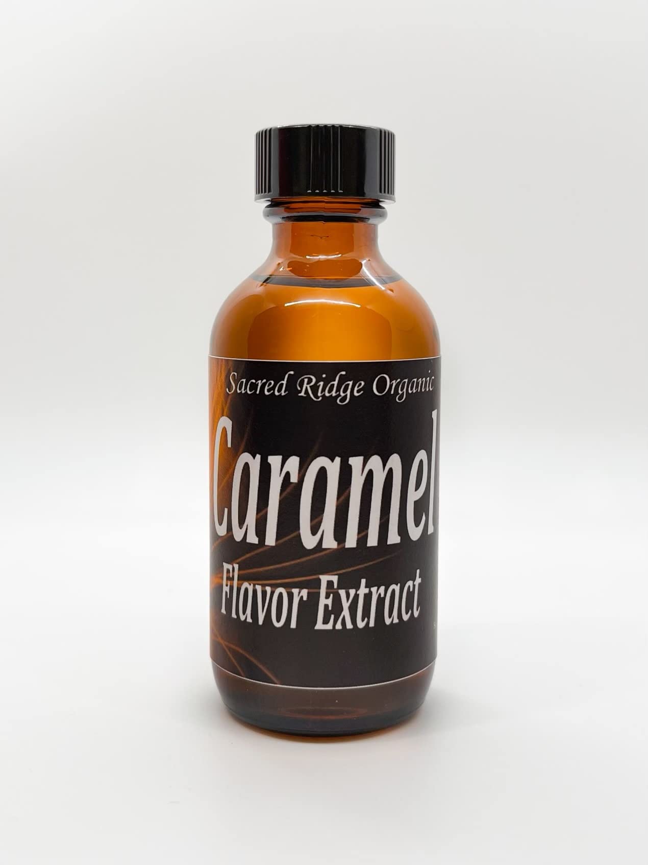 Caramel Flavor Extract Organic 2 oz - Water Soluble, Sugar Free Flavor Drops for Coffee, Tea, Baking, Ice Cream, Candy, Drinks, Natural Food Grade