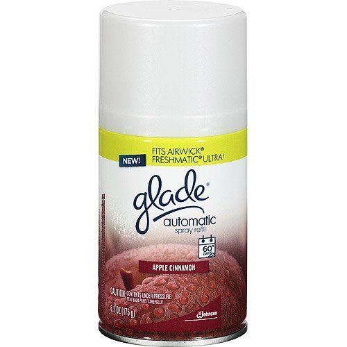 Glade Apple Cinnamon Automatic Spray Refill 6.2 Oz (Pack of 3)