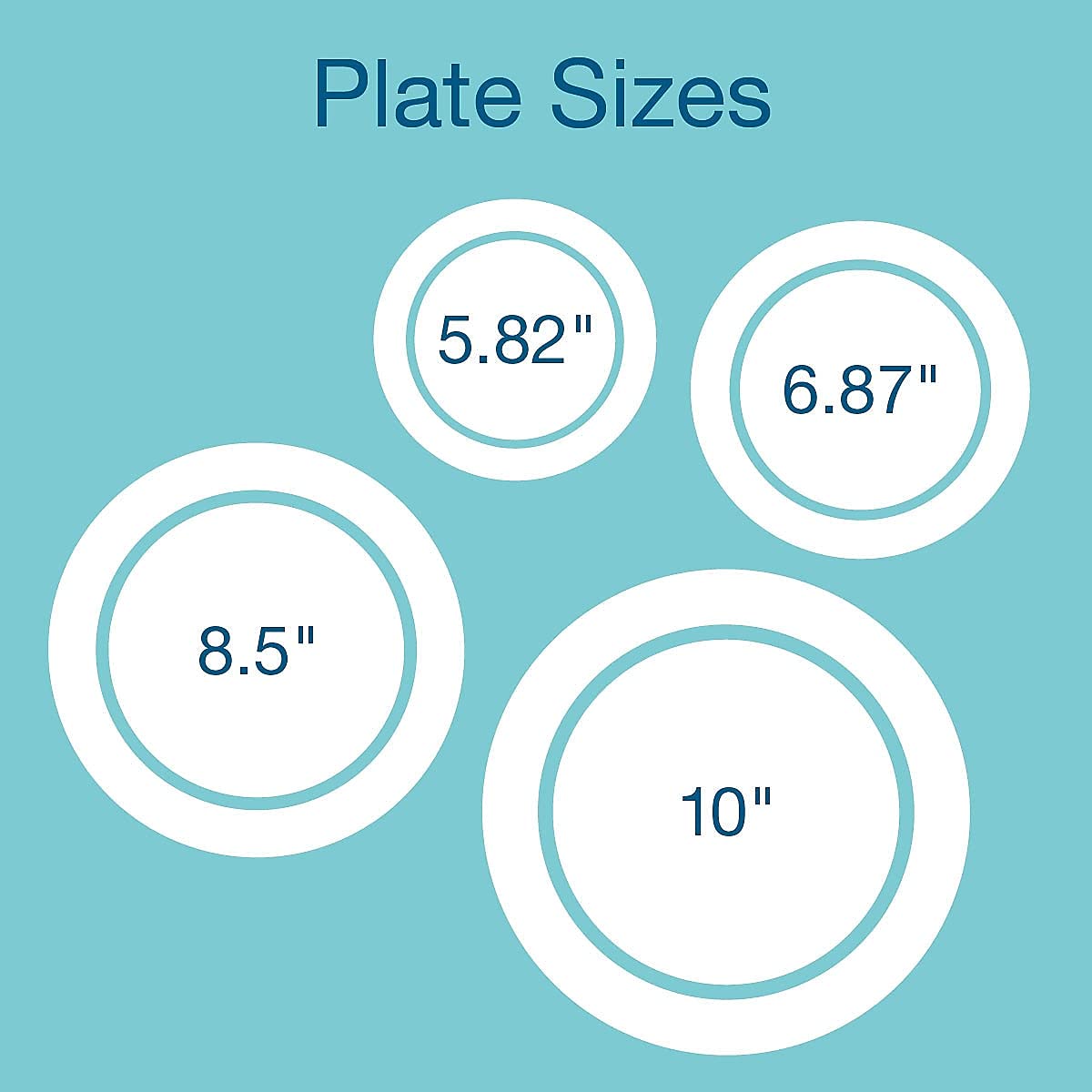 Chinet Paper Dinnerware, 3-Compartment Plate, 10.25" Dia, White, 500/carton