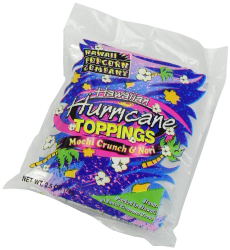 Hawaiian Hurricane Mochi Crunch Nori Popcorn Topping, 2.5 Ounce