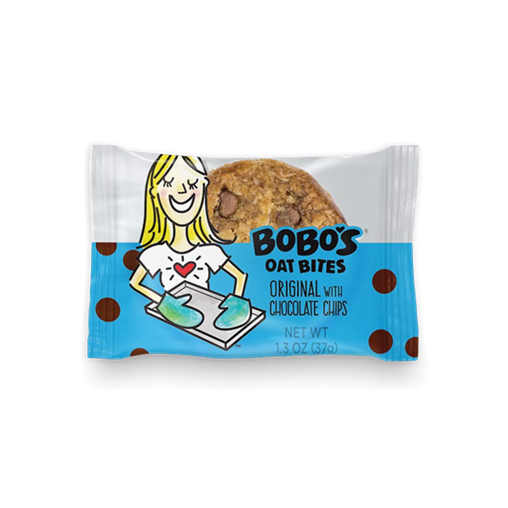 Bobo's Oat Bites Original with Chocolate Chips, 1.3 Oz, 5 Ct