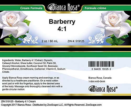 Bianca Rosa Barberry 4:1 Cream (2 oz, ZIN: 519125) - 3 Pack