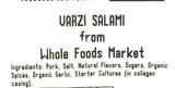 Creminelli Varzi Salami
