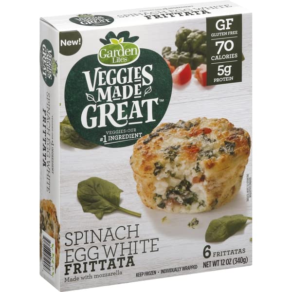 Veggies Made Great, Frittata Spinach Egg White, 12 Ounce