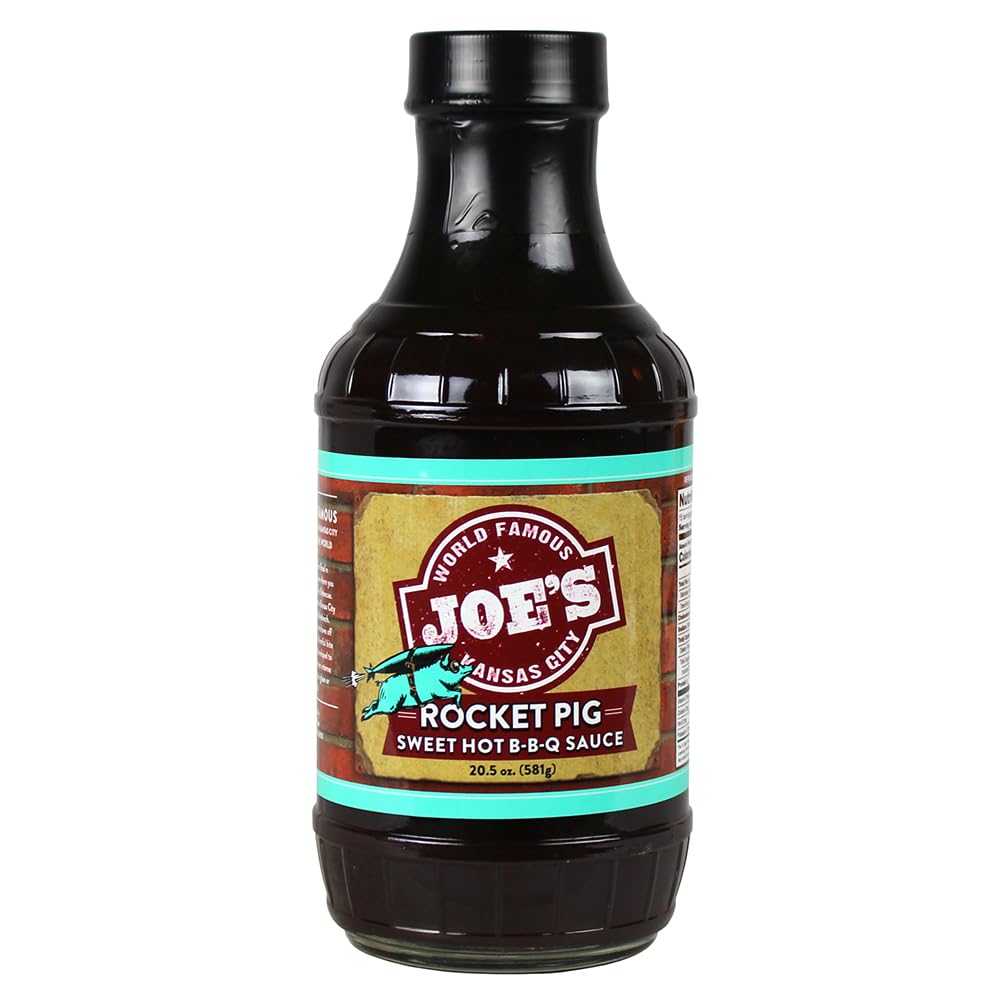 Joe's KC Rocket Pig Sweet Hot BBQ Sauce | 20 oz