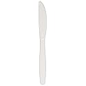 50-Count Touch of Color Premium Plastic Knives, White