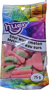 Huer Sour Watermelon Gummy Candy, 75g/2.6 oz