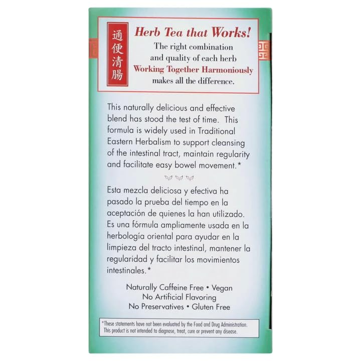 Bravo Teas, Colon Cleansing, 20 Count (pack Of 6)