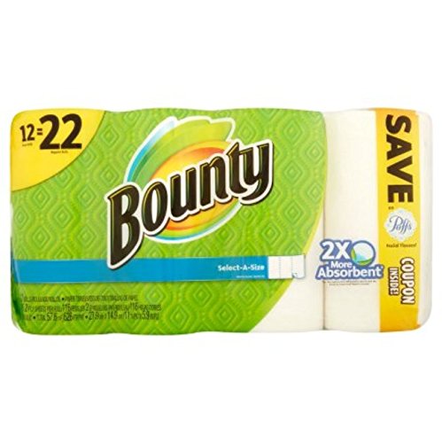 Bounty Select-A-Size White, 12 Count