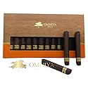 OMNIYA Delicacy Chocolate Cigar Box 12 Pieces Milk Chocolate Cigars (5.82 oz) Gourmet Gift for Birthday, Anniversary, Graduation & Corporate Gifting