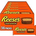 REESE'S Milk Chocolate Peanut Butter Cups, Candy Packs, 1.5 oz (36 Count)