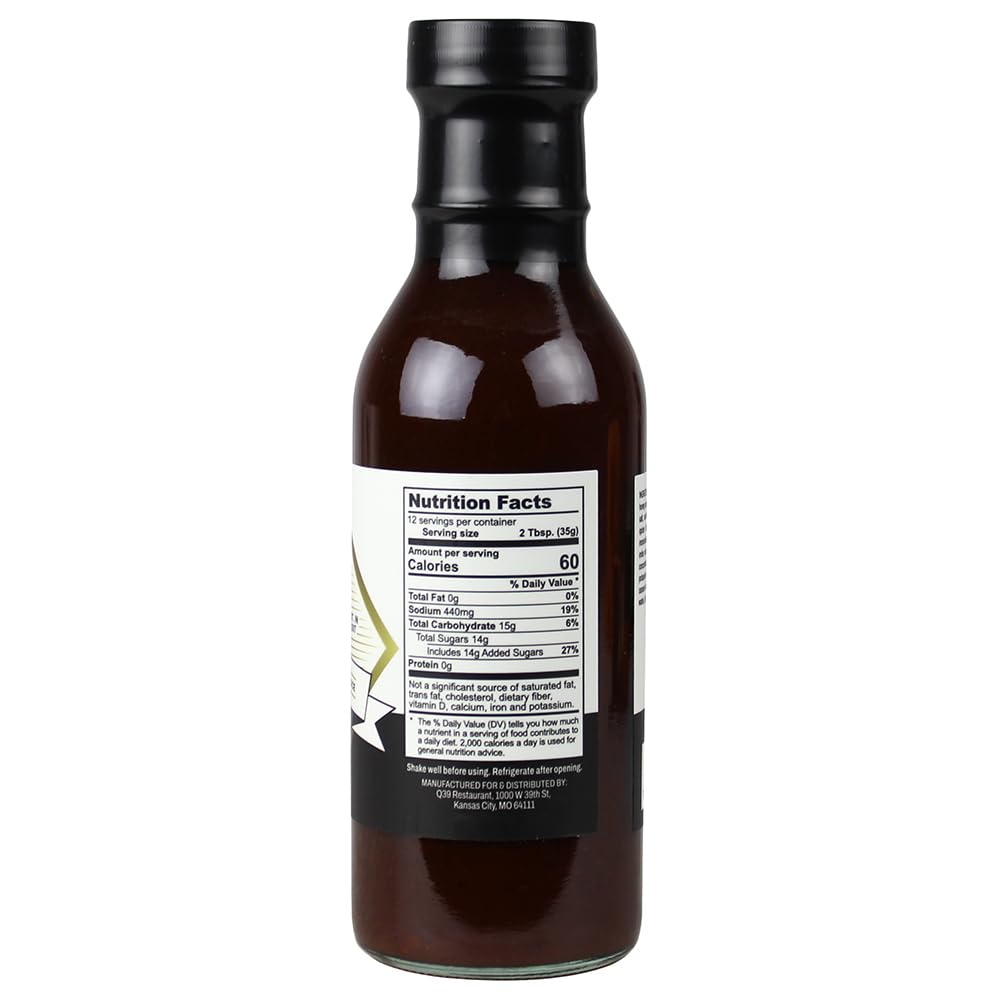 Q39 Zesty BBQ Sauce 15 oz.