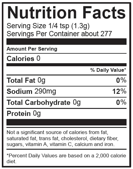Zane Gray's Vegetable Seasoning (Small, 3.4)