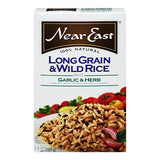 Near East Long Grain Wild Rice Garlic 5.9 Oz (Pack of 12)