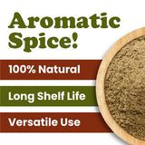 Food to Live Ground Anise, 1.5 Pounds - Aromatic Spice for Cooking, Baking and Beverages. Kosher, Vegan, Bulk