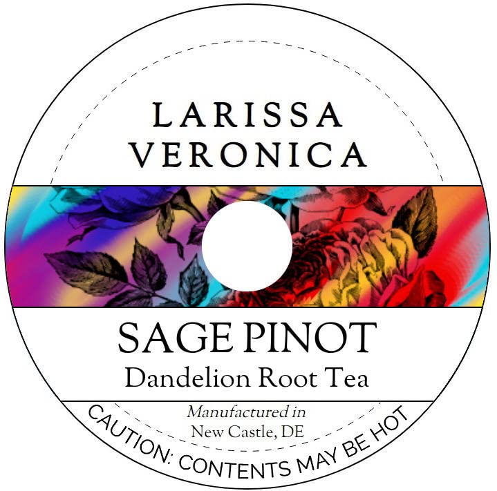 Sage Pinot Dandelion Root Tea (Single Serve K-Cup Pods) (12 pods, ZIN: 577859) - 3 Pack