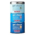 The Republic Of Tea Get Clean Stackable Tea, Herbal Tea, Caffeine-Free, 42 Tea Bags