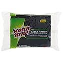 Scotch-Brite Extra Power Heavy Duty Scrub Sponges | Provides Extra Tough Scouring Power for Heavy Duty Cleaning - 4 Scrub Sponges