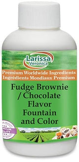 Fudge Brownie / Chocolate Flavor Fountain and Color (8 oz, ZIN: 528150)