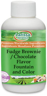 Fudge Brownie / Chocolate Flavor Fountain and Color (8 oz, ZIN: 528150)